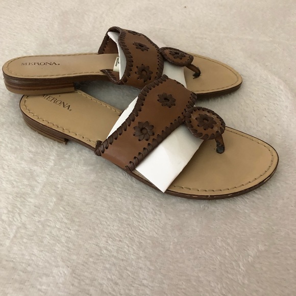 MERONA TONG SANDALS SZ 9 - Picture 2 of 3